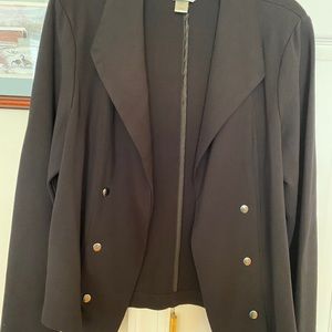 Christopher Banks Knit Open Jacket Sz L